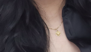 Gold necklace heart pendant lost in South Brisbane QLD