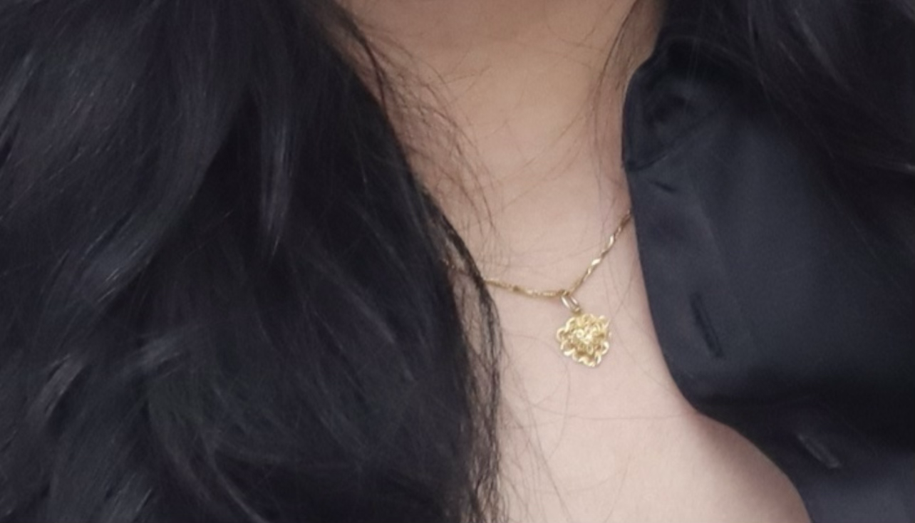 Gold necklace heart pendant lost in South Brisbane QLD