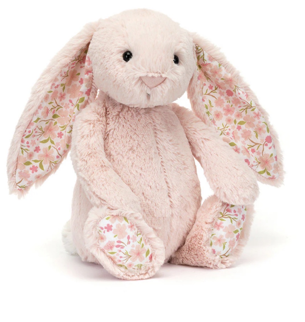 Lost Pink Blossom Jellycat Bunny in Brisbane