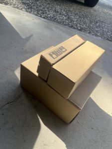 Found Appliance Boxes