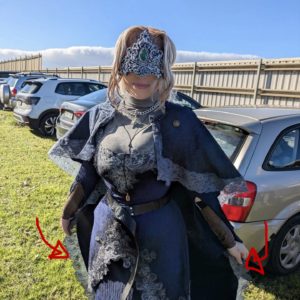 Lost cape costume