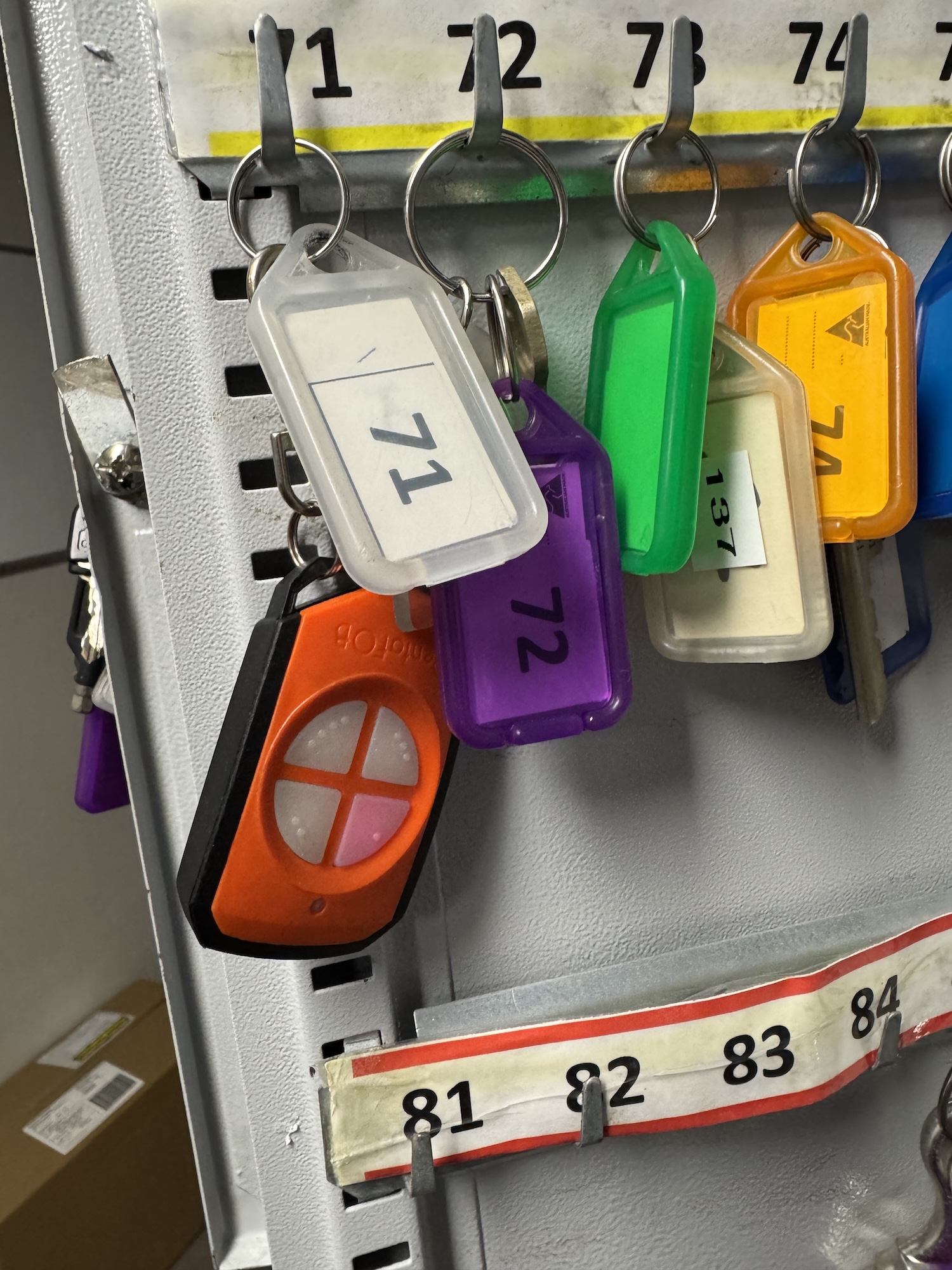 Lost keys