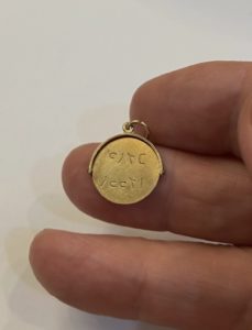 Lost Gold Charm
