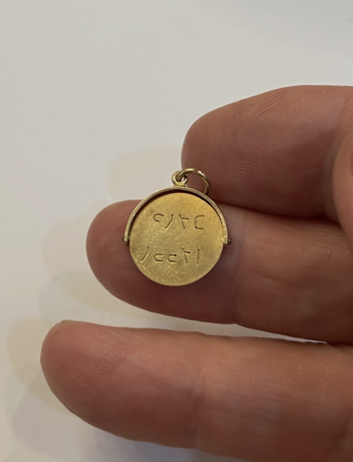Lost Gold Charm