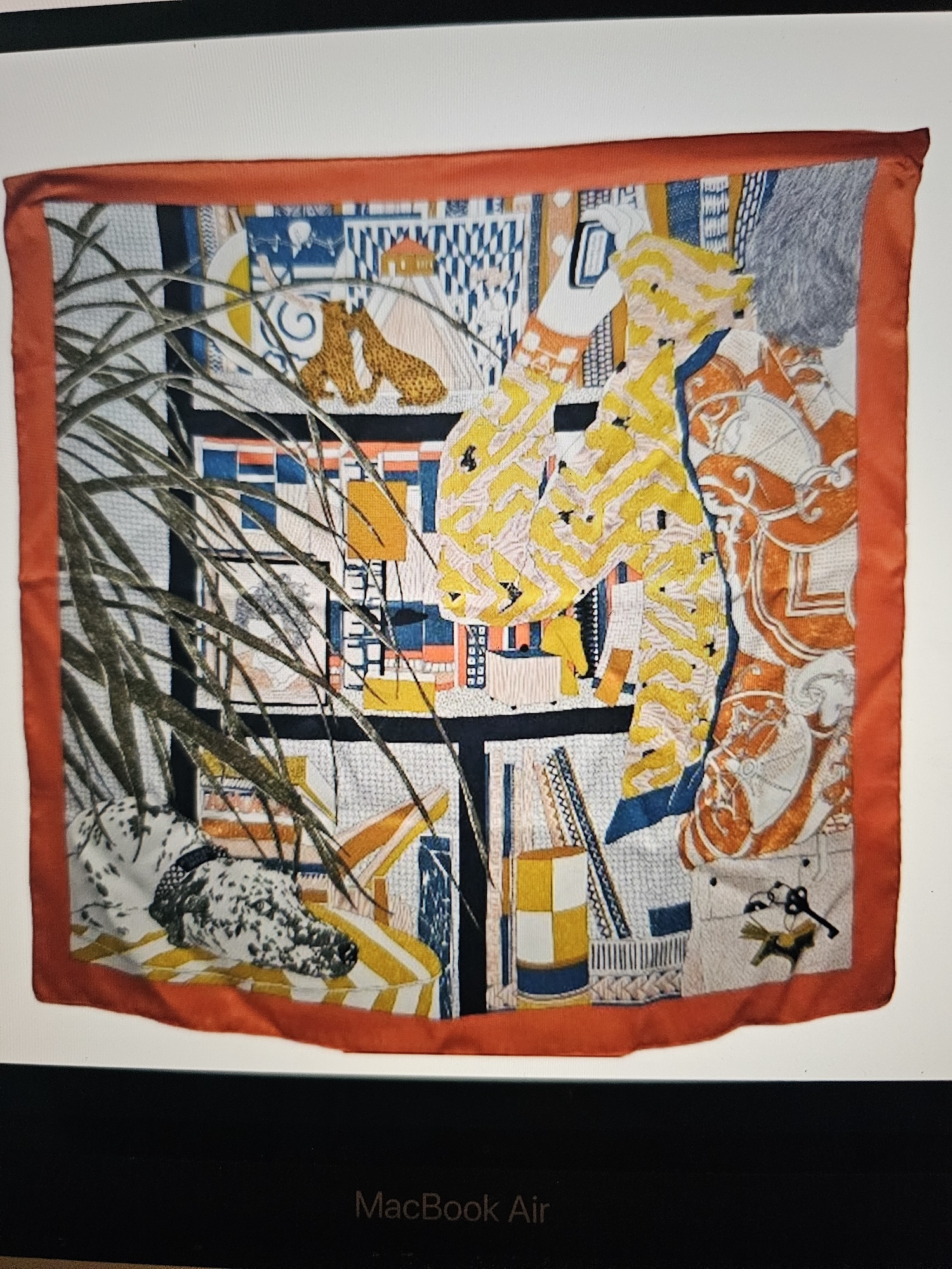 Lost Hermes scarf