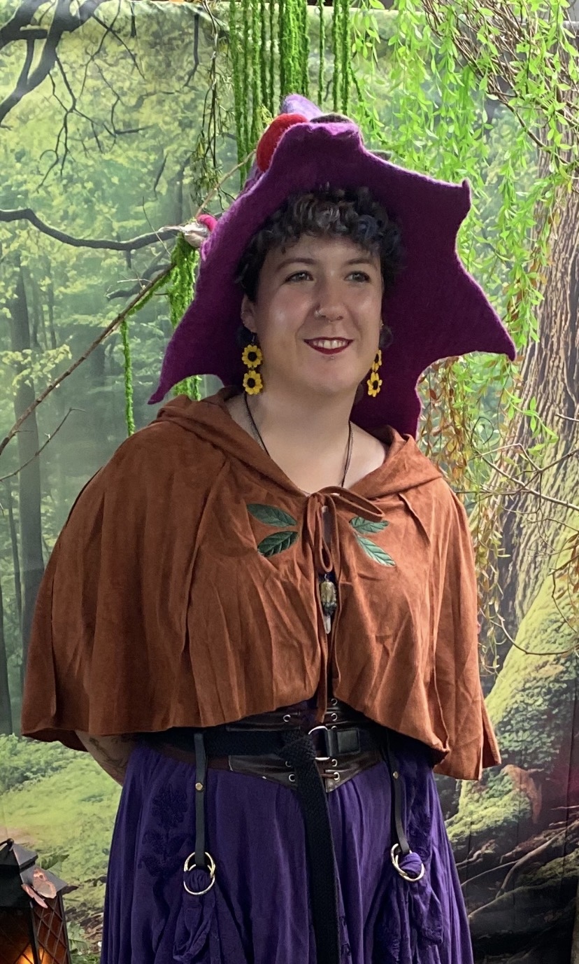 Lost purple witches hat