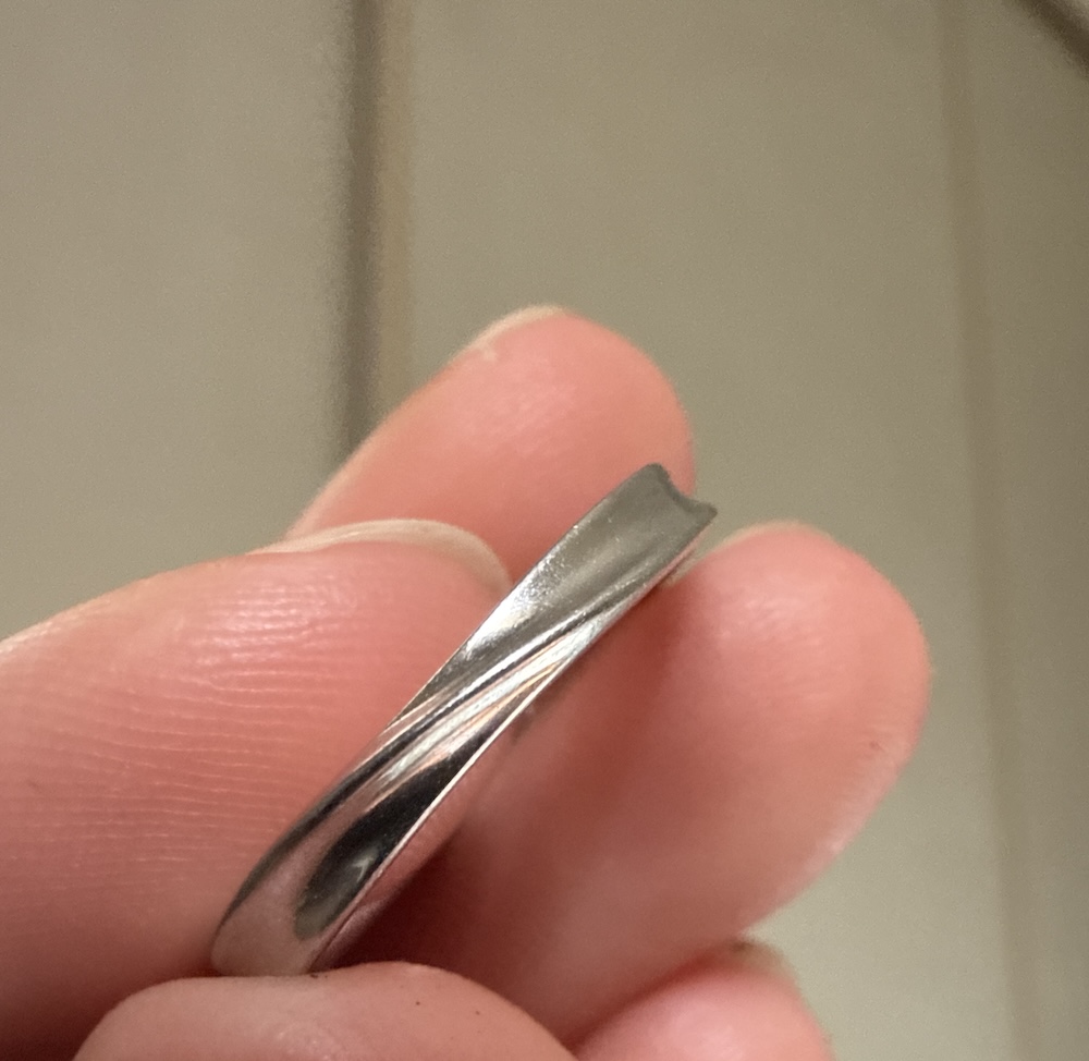 Found Platinum wedding band Cairns