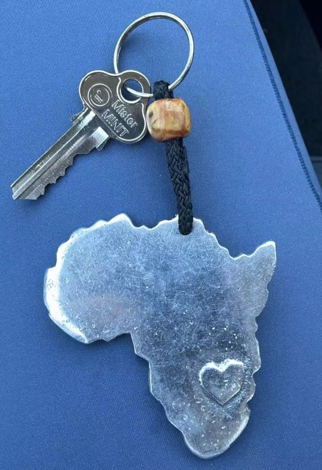 Found Key with Africa Keychain Perth
